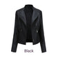 Trendy PU-leren jas voor dames