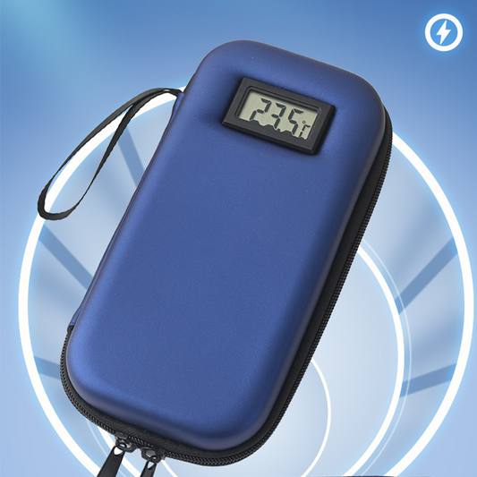 50% KORTING! 🧊Reis Koeltas Met Real-Time Temperatuurweergave - Veilig & Ruim Voor Alle Temperatuurgevoelige Items!