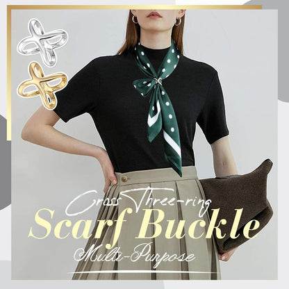 🔥🎁Multifunctionele Kruisvormige Sjaalgesp