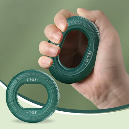 ✋⚡ 50% KORTING | 2-in-1 Grip Trainer – Dubbele Weerstand in Eén Siliconen Ring