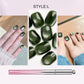 ⏰🎁Alles-in-één gel nagellakpen met kattenoogeffect