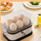 🥚Multifunctionele Eierkoker met Transparant Deksel