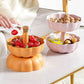 🎃 VROEGE AANBIEDING 50% KORTING – Dubbele Pompoen Fruitschaal | Stijlvolle Opberging Voor Fruit En Snacks