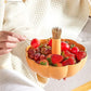🎃 VROEGE AANBIEDING 50% KORTING – Dubbele Pompoen Fruitschaal | Stijlvolle Opberging Voor Fruit En Snacks