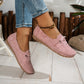👟Dames Comfortabele Casual Loafers: Zacht PU-Leer + Antislip Zool – Perfect Voor Elke Outfit & Elke Dag!