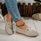 👟Dames Comfortabele Casual Loafers: Zacht PU-Leer + Antislip Zool – Perfect Voor Elke Outfit & Elke Dag!