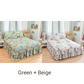 🎉Nieuwjaars Cadeau 50% KORTING!👑Luxe 3-Delige Bedrokset met Dubbellagse Ruches – Romantisch & Comfortabel voor Jouw Slaapkamer!