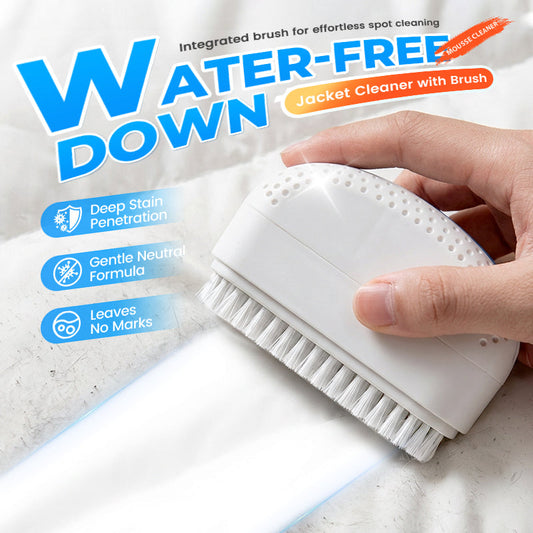 Watervrije donsjasreiniger met borstel