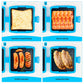 🔥 50% korting ⏰ 3-in-1 tosti-ijzer – geschikt voor magnetron, oven en grill! Antiaanbaklaag, compact en vaatwasmachinebestendig 🥪⚡