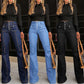 🎁2026 Nieuw binnen 50% KORTING💥Modieuze Dames Jeans met Hoge Taille & Flared Pijpen – Slankmakend & Comfortabel