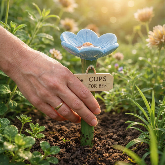 ⏳Beperkte tijd 50% korting🐝Bloemvormige waterstation voor bijen💧