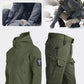 Outdoor gewatteerde dikke bokszak warme jas bergbeklimmerspak softshell jas