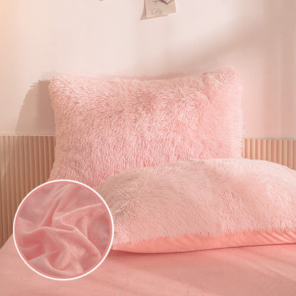 📢📢50% KORTING!! ⏰ Winter Plush-beddengoedset – 4-delig, warm en gezellig ✨