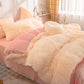 📢📢50% KORTING!! ⏰ Winter Plush-beddengoedset – 4-delig, warm en gezellig ✨