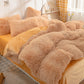 📢📢50% KORTING!! ⏰ Winter Plush-beddengoedset – 4-delig, warm en gezellig ✨