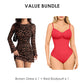 🎁👗Damesjurk met luipaardprint en nauwsluitende pasvor