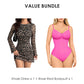 🎁👗Damesjurk met luipaardprint en nauwsluitende pasvor