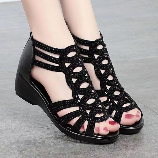 🎁2026 Nieuw binnen 50% KORTING💥Romeinse sandalen voor dames met zachte zool