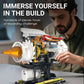 🔥🎁Realistic Mechanical Engine Model Building Set