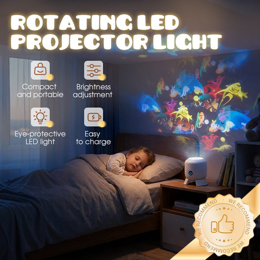 🥳HETE UITVERKOOP 2026🥳💞Draaibare LED-projector met dynamisch lichteffect
