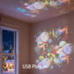 🥳HETE UITVERKOOP 2026🥳💞Draaibare LED-projector met dynamisch lichteffect