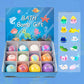 🛁 12-delige Badbruisbal Cadeauset voor Kinderen – Veilig, Leuk & Kleurig | Nu 50% Korting