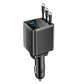 🔋 NU 50% KORTING! 🚗 7-in-1 intrekbare snellader voor in de auto met spanningsweergave – USB-C, snelladen & onmisbaar voor dagelijks gebruik 📱