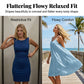 👗 NU 50% KORTING! 🔥 Sexy rugloze cami-jurk met verstelbaar trekkoord – Diep uitgesneden rug, soepel vallende, relaxte pasvorm en hoogwaardige gekreukte stof 🌊