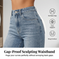 Dames Jeans met Hoge Taille en Rechte Pijp | Perfecte Pasvorm