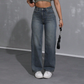 Dames Jeans met Hoge Taille en Rechte Pijp | Perfecte Pasvorm