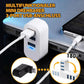 🔌Multifunctionele Mini Roteerbare USB-Connector met 3 Poorten