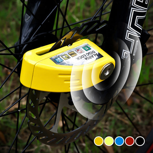 🌞Fris De Lente In Met 50% Korting!🔥Schijfremslot met 110dB Alarm | Waterdicht Anti-Diefstal Slot voor Motor, Scooter, E-bike & Fatbike | Incl. Herinneringskabel