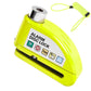 🌞Fris De Lente In Met 50% Korting!🔥Schijfremslot met 110dB Alarm | Waterdicht Anti-Diefstal Slot voor Motor, Scooter, E-bike & Fatbike | Incl. Herinneringskabel