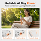 ⏰🎁3-in-1 magnetische draadloze powerbank met twee kabels