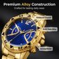 ⌚🎁Klassiek herenhorloge van metaal met quartz uurwerk