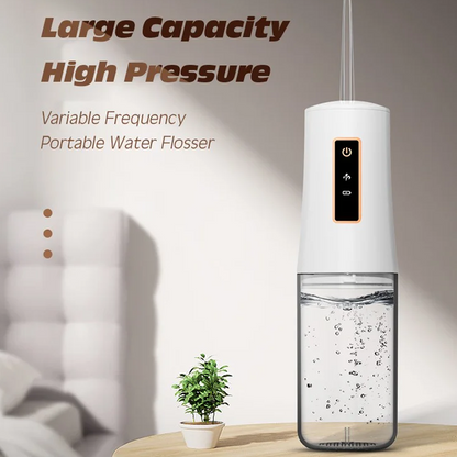 ⏰🎁Draagbare waterflosser met instelbare frequentie