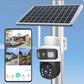 🔥2026 Nieuwe upgrade & topaanbieding🔥Draadloze beveiligingscamera's op zonne-energie voor buiten met dubbele len