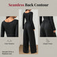 Dames casual jumpsuit met vierkante hals en wijde pijpen