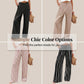 Dames Broek met Hoge Taille en Wijde Pijpen | Casual Pantalon