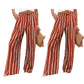 Dames Broek met Hoge Taille en Wijde Pijpen | Casual Pantalon