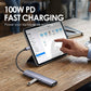 ⏰🎁Draagbare 5-in-1 USB-C-hub met 4K HDMI-uitgang