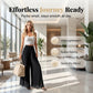 🌟Nieuwe aanbiedingen-Dames Vloeiende Chiffon Wijde Broek