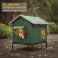 🐈 62% KORTING – Verhoogd Kattenhuis voor Buiten | Waterdicht, Geïsoleerd & Beschermd tegen Weer en Wind 🌧️✨