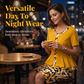 Dames 2-delige set met peplum top en kokerrok