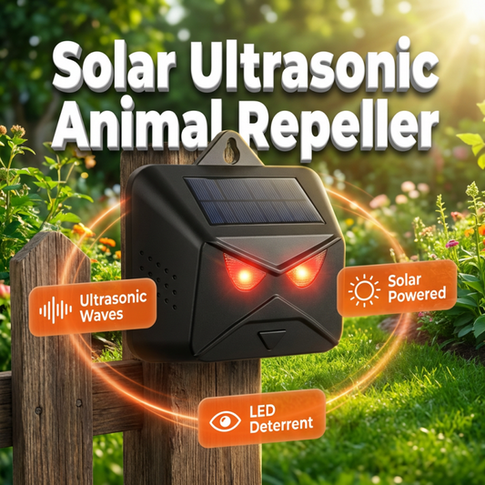 ⏰🎁Zonne-energie Dierenverjager voor Buiten