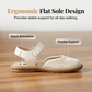 🔥🎁Breathable Mesh Flat Sandals with Ankle Strap