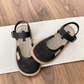 🔥🎁Breathable Mesh Flat Sandals with Ankle Strap