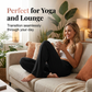 ⏰🎁Dames yoga- en loungebroek met hoge taille en zakken