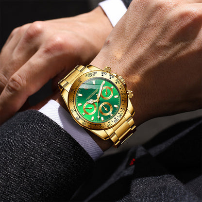 50% KORTING. Exclusief Heren Quartz Horloge: Tijdloze Elegantie voor Business & Vrije Tijd ⌚✨