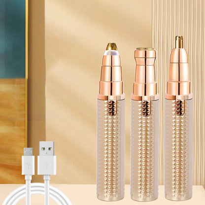 🥳2026 HOT SALE🥳💞50K+ VERKOCHT!💄✨⚡Tijdelijke speciale prijs!!!🔥Draagbare multifunctionele elektrische wenkbrauwtrimmer